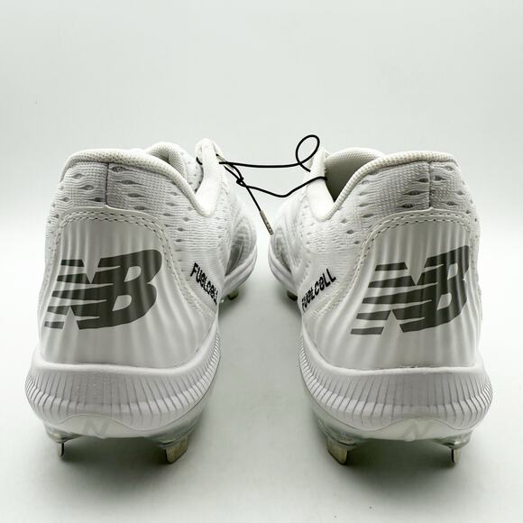 New Balance Mens FuelCell 4040v7 Cleats 14 White Black Metal Baseball NWOB main image 5